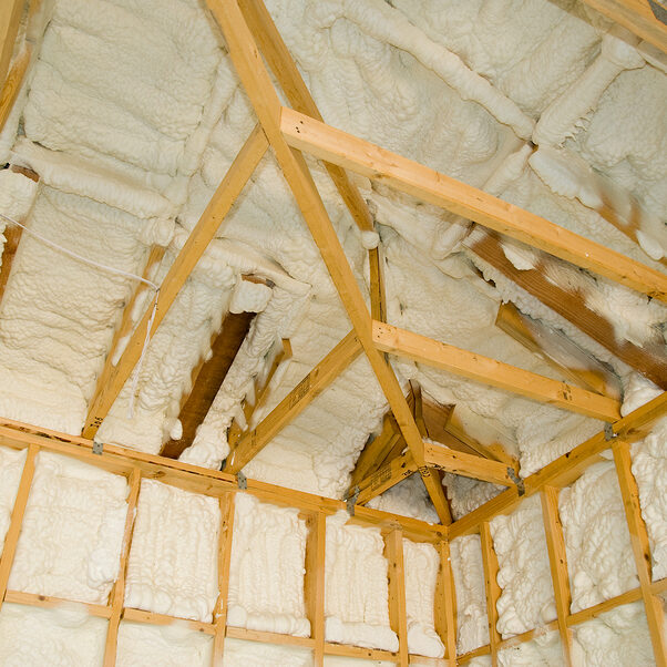 room at a newly constructed home